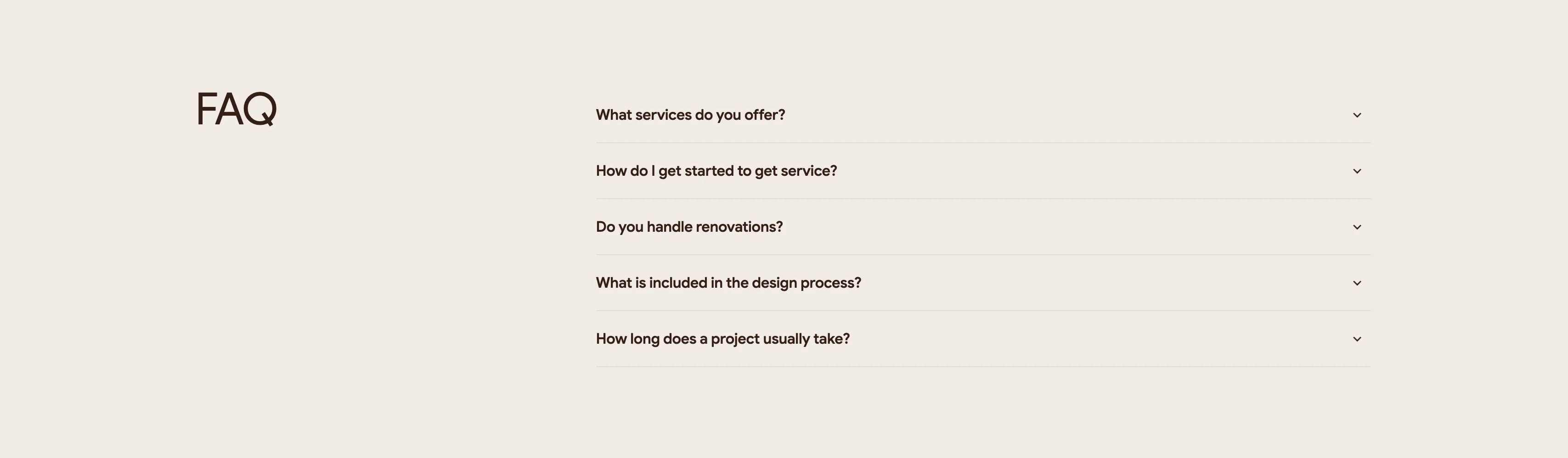 Intrio FAQ Accordion — Faq section from Madebydesignesia